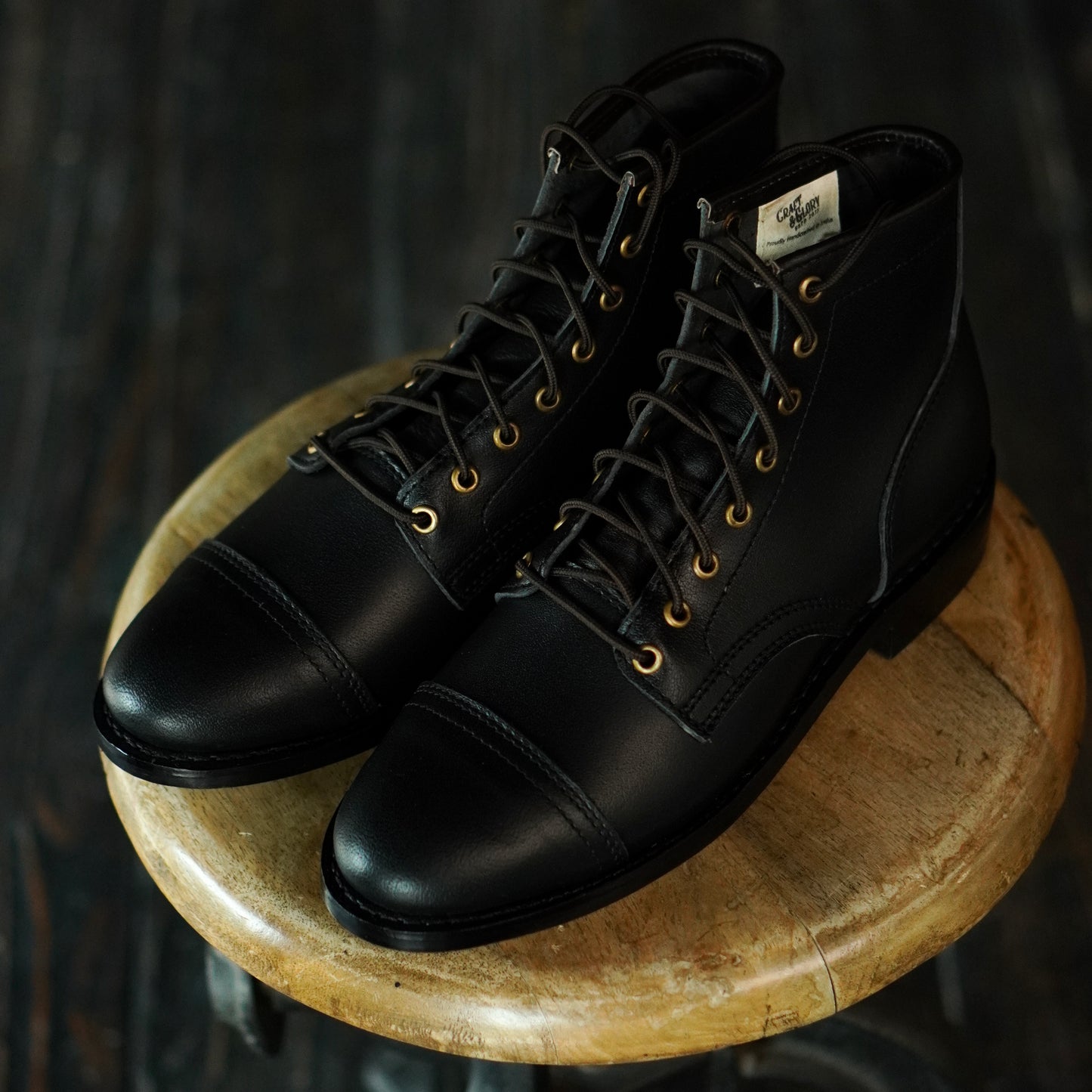 Aspen Boots 6" (Raven Black) Goodyear Welted