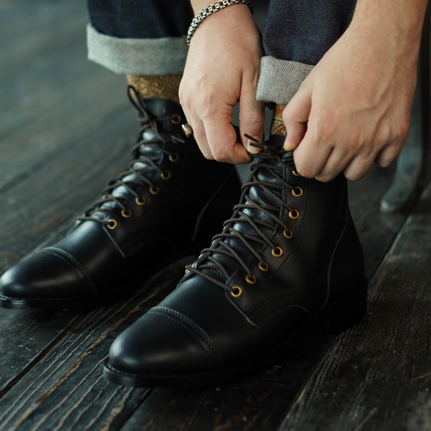 Aspen Boots 6" (Raven Black) Goodyear Welted