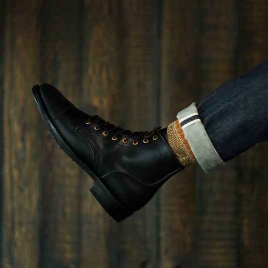 Aspen Boots 6" (Raven Black) Goodyear Welted