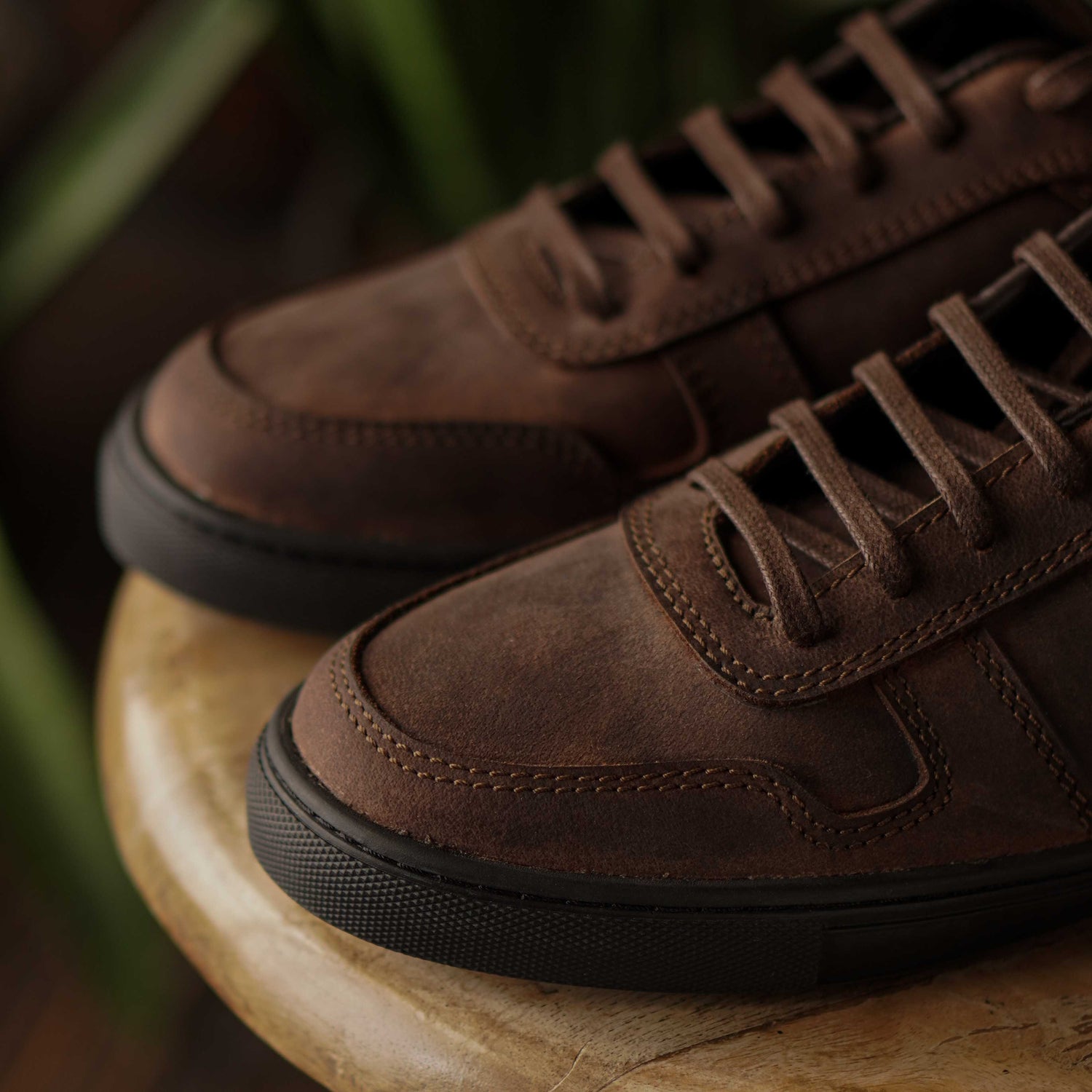 Brooklyn Low Top Sneakers (Vintage Brown) – Craft Glory