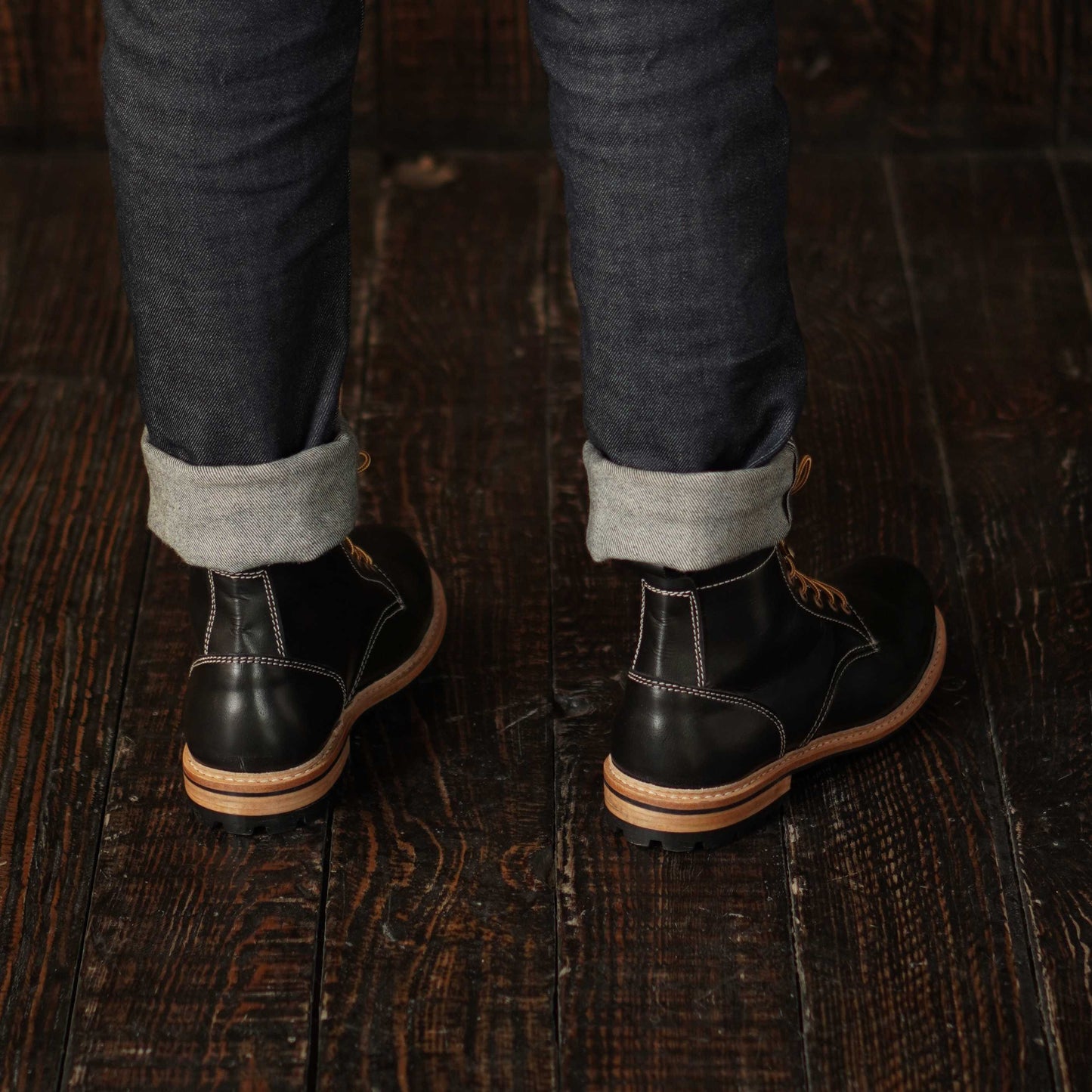 Task Boots 6" (Raven Black) Goodyear Welted