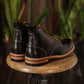 Task Boots 6" (Raven Black) Goodyear Welted