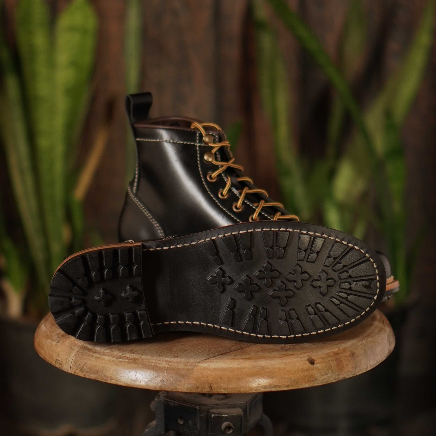Task Boots 6" (Raven Black) Goodyear Welted
