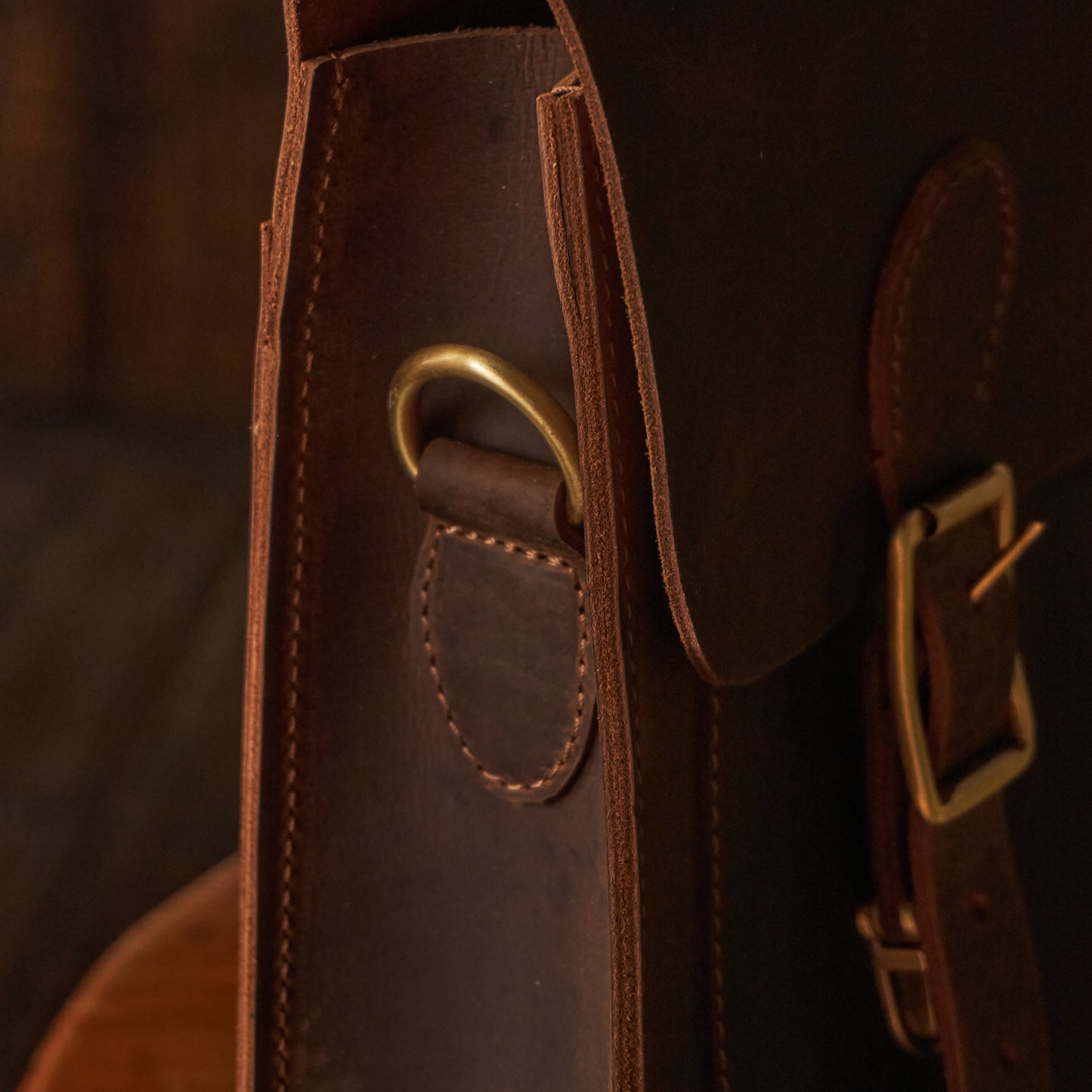 Hudson Satchel (Vintage Brown)
