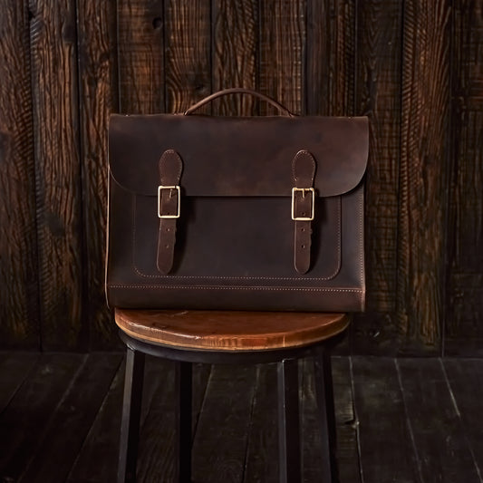Hudson Satchel (Vintage Brown)