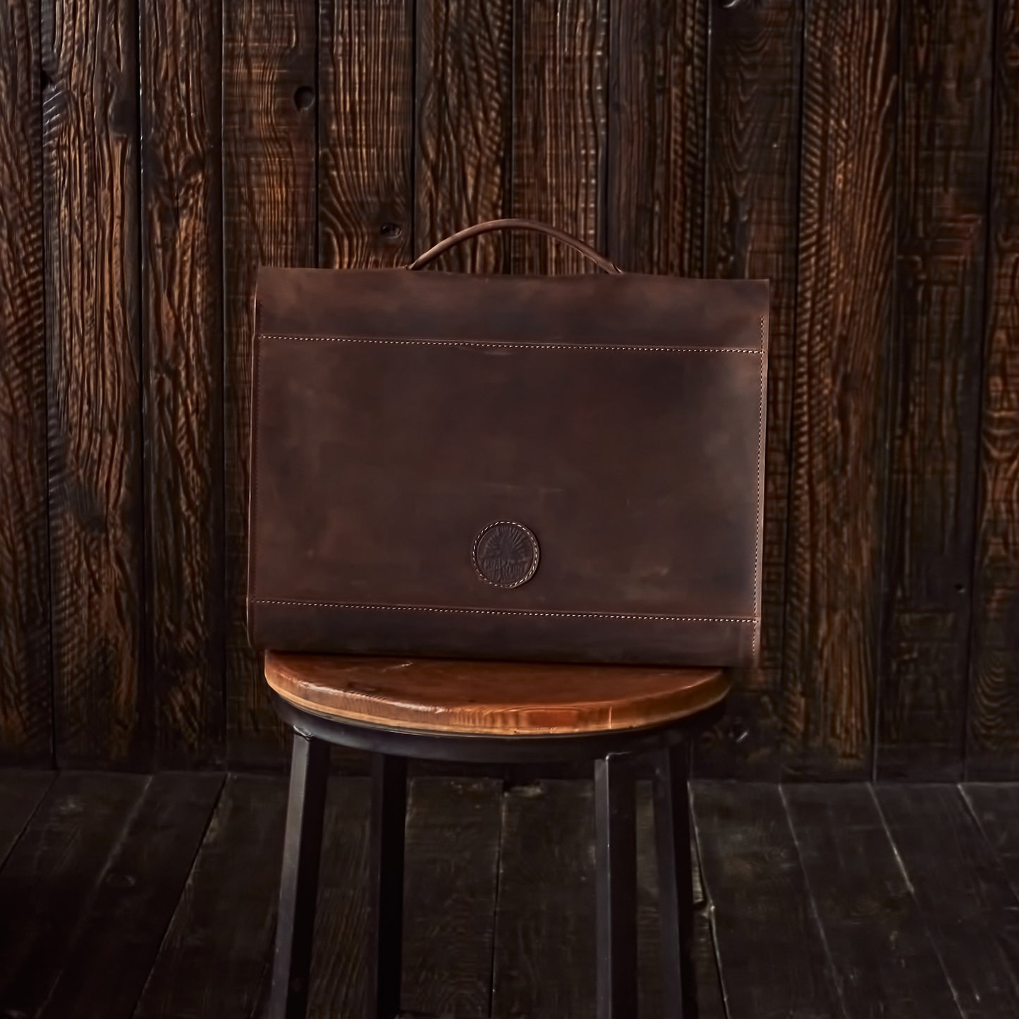 Hudson Satchel (Vintage Brown)