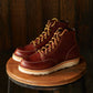 Moc-Toe Leather Boots 6" (Saddle Tan) Goodyear Welted