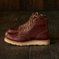 Moc-Toe Leather Boots 6" (Saddle Tan) Goodyear Welted