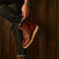 Moc-Toe Leather Boots 6" (Saddle Tan) Goodyear Welted