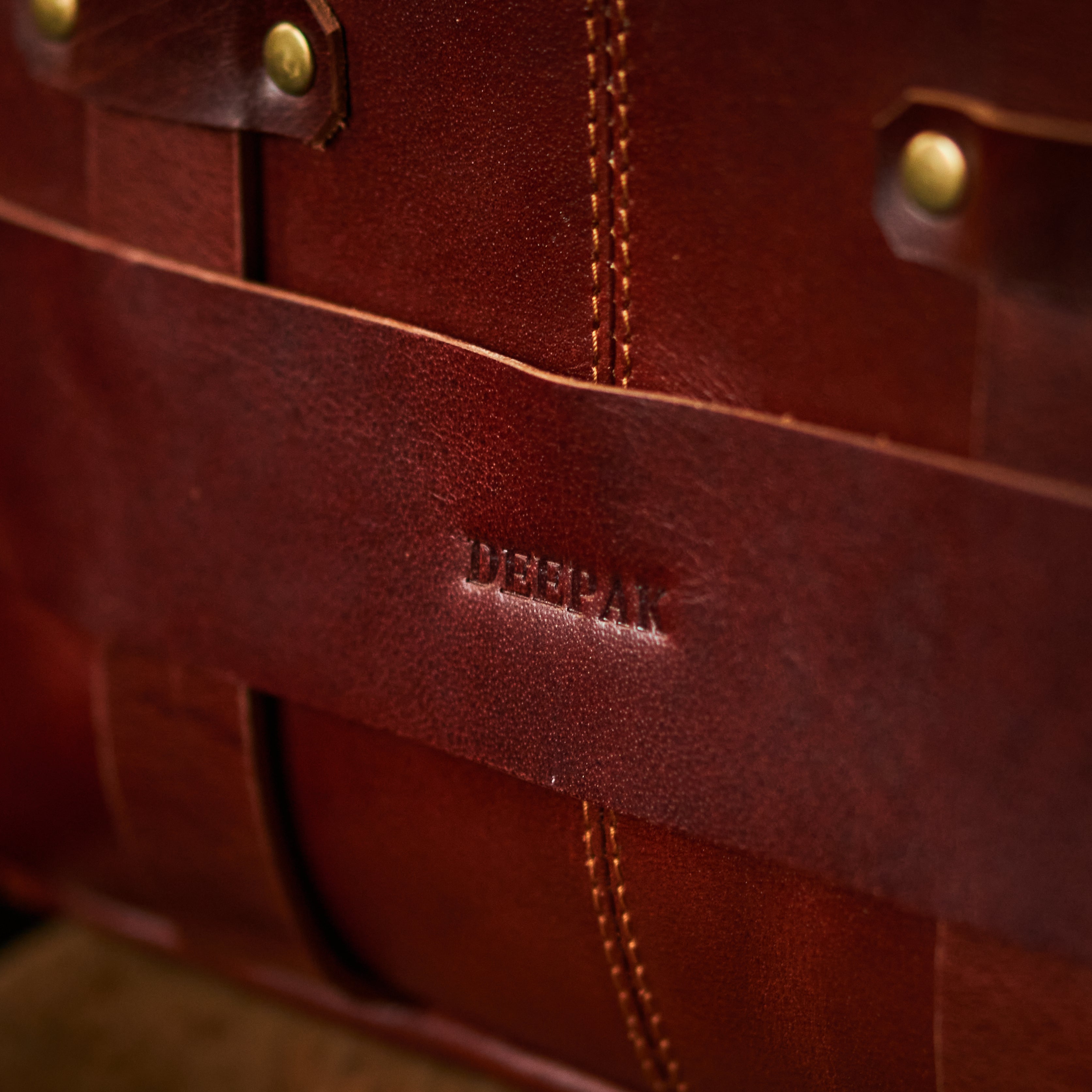 Leather boston bag for men – Craft & Glory International