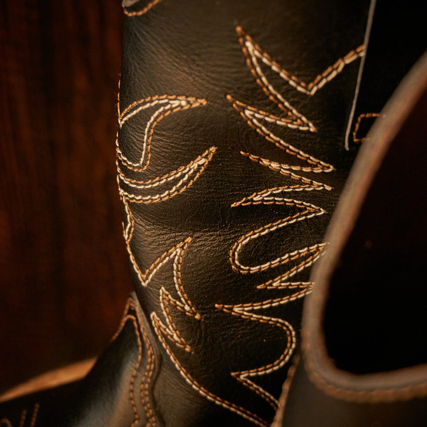 Bandera Cowboy Boots (Raven Black) Goodyear Welted