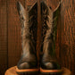 Bandera Cowboy Boots (Raven Black) Goodyear Welted
