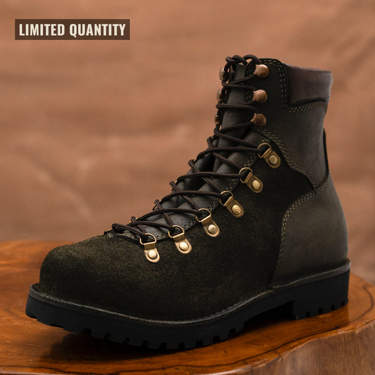 Women Himalayan Hiker Boots 6" (Grizzly Green Roughout) Water Repellent