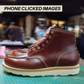 Moc-Toe Leather Boots 6" (Saddle Tan) Goodyear Welted