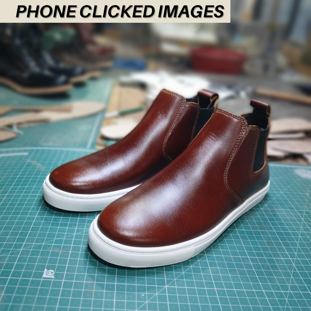 Chelsea Sneakers (Saddle Tan)