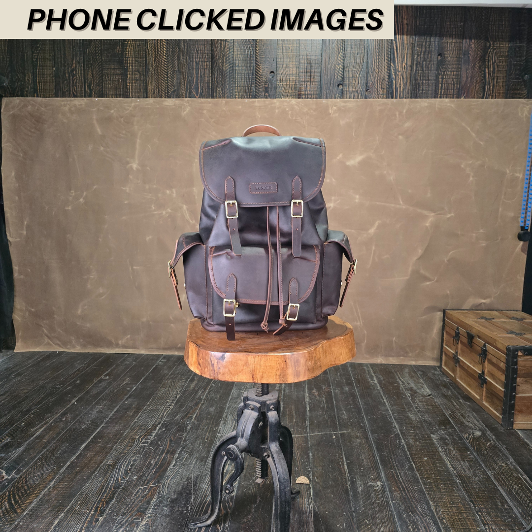 Vintage Bergan Leather Backpack (Vintage Brown) Vintage Bergan Leather Backpack (Vintage Brown)