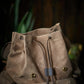 Vintage Bergan Canvas Backpack (Sand Storm)