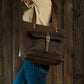 Alyssa Tote Bag (Vintage Brown)