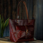 Alyssa Tote Bag (Saddle Tan)