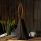 Alyssa Tote Bag (Vintage Brown)