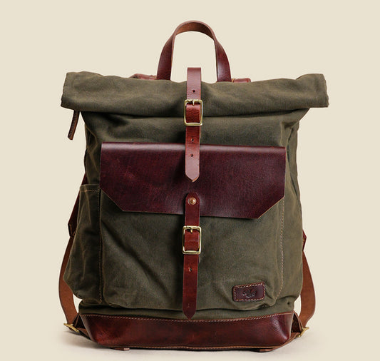 The camper Roll Top ( Forest Green )