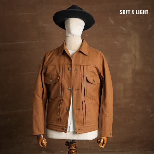 Trucker Type 2 Fox Brown 12 Oz Duck Canvas