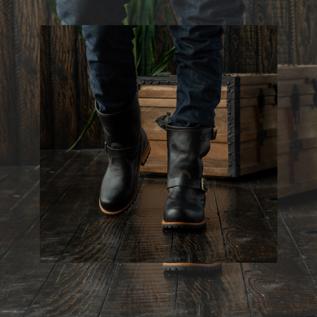 Engineer boots outfit shop