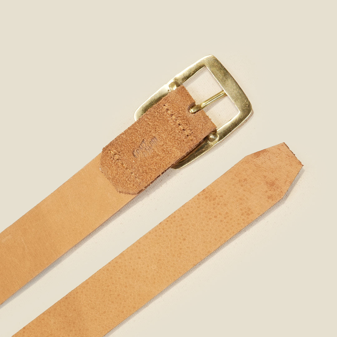 Belts (Wheat Roughout) Leather - Vault