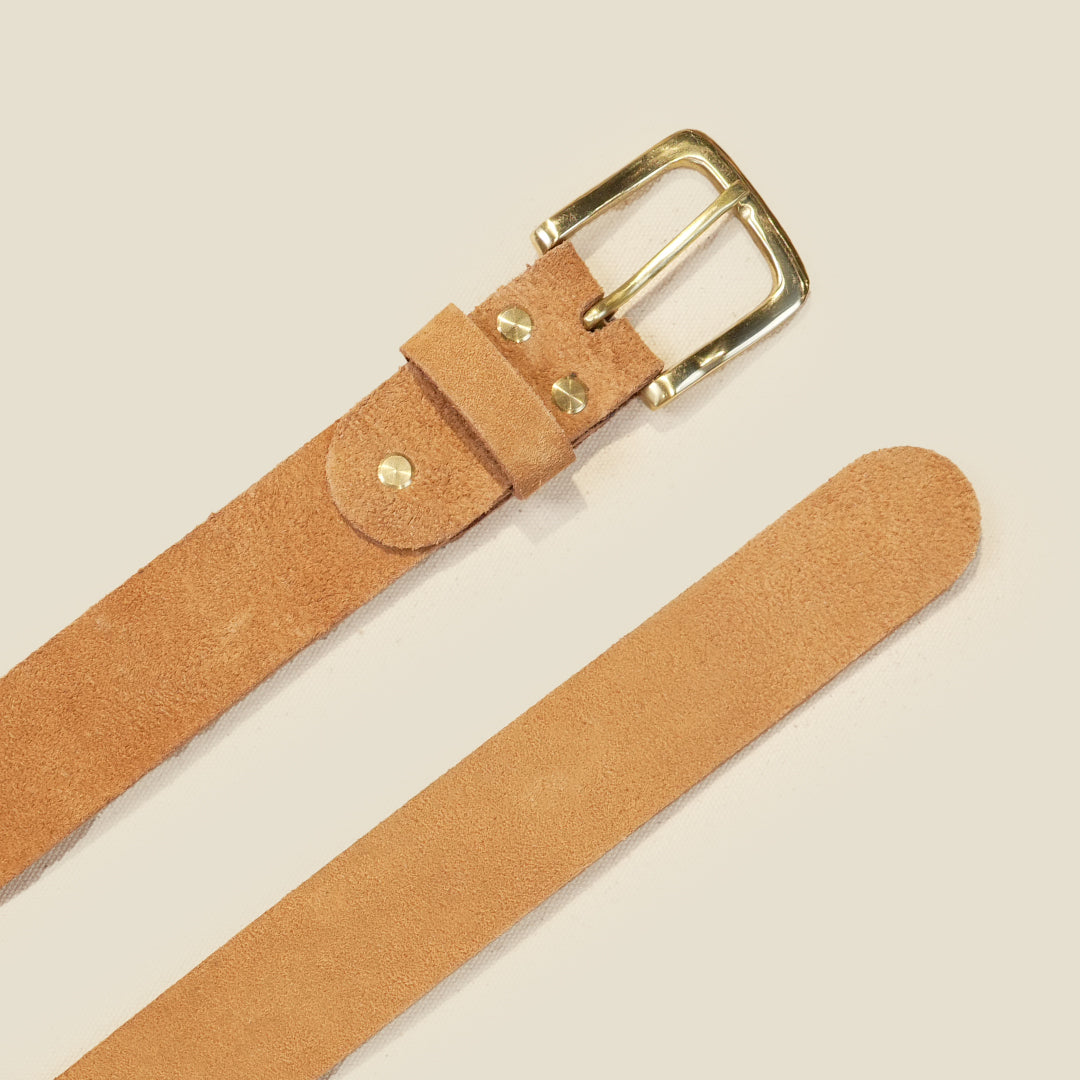 Belts (Wheat Roughout) Leather - Vault