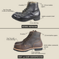 Gurkha Combat Boots 6" (Saddle Tan) Goodyear Welted