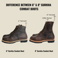 Gurkha Combat Boots 8" (Raven Black) Goodyear Welted