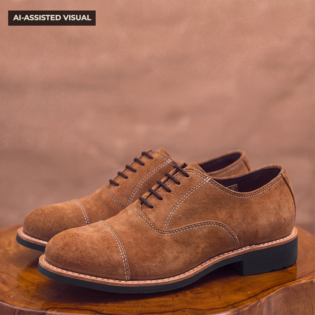 Shoes (Wheat Roughout) Leather - Vault