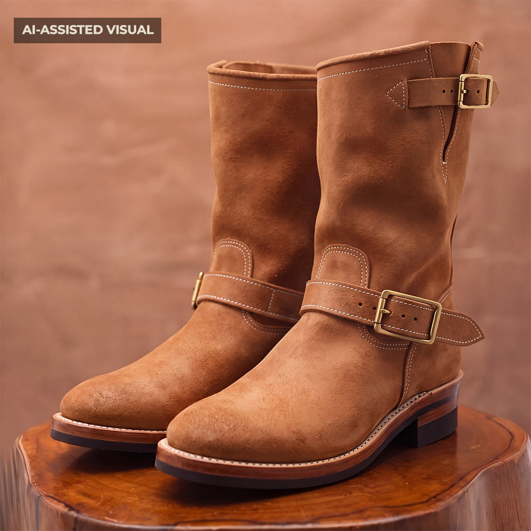 Boots (Wheat Roughout) Leather - Vault