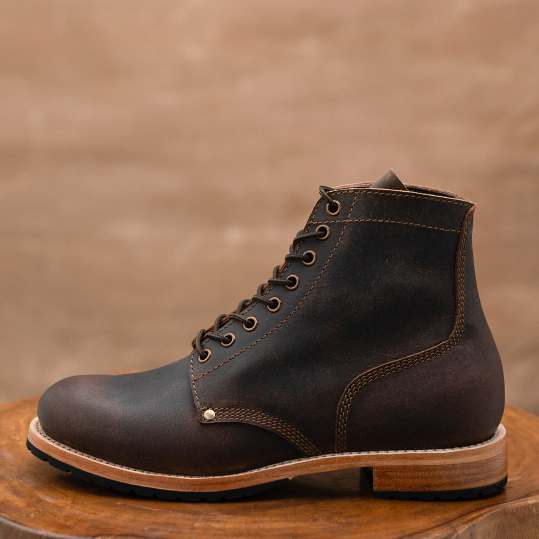 1943 Service Boots 6" (Vintage Brown) Goodyear Welted