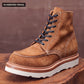 Boots (Wheat Roughout) Leather - Vault