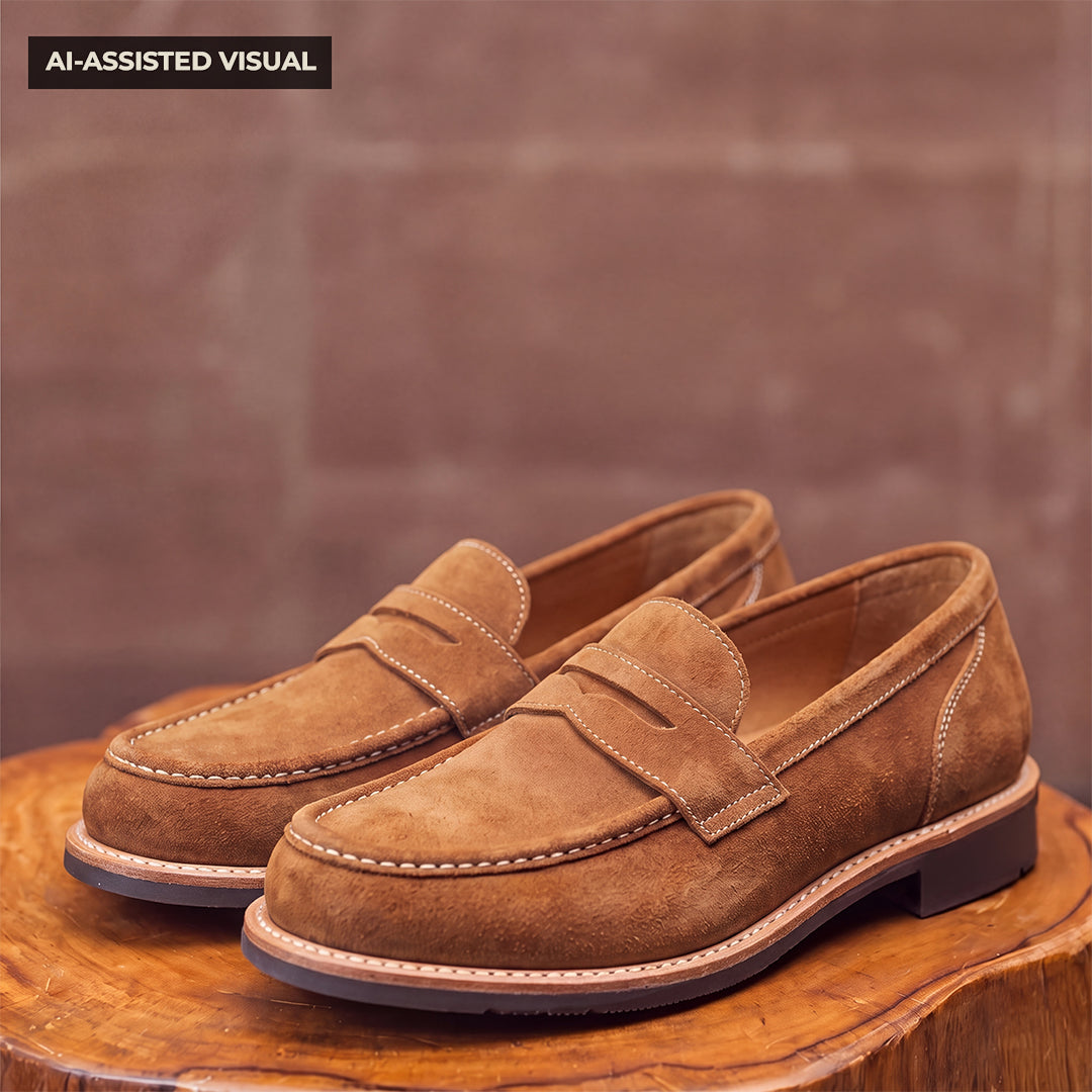 Shoes (Wheat Roughout) Leather - Vault