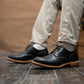 Service Shoe (Raven Black) Goodyear Welted