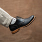 Service Shoe (Raven Black) Goodyear Welted