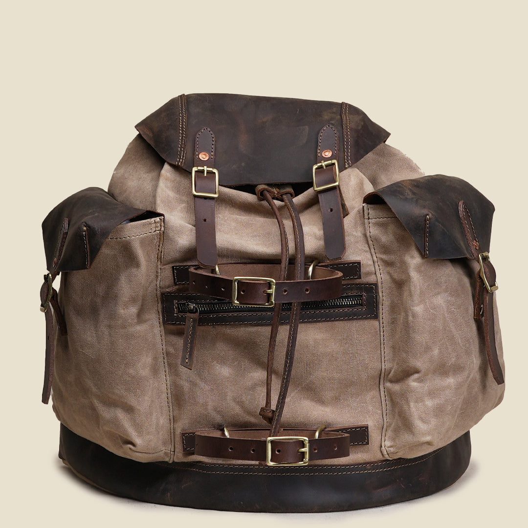 Jungle Rucksack (Sandstorm x Vintage Brown)
