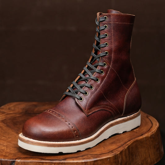Hell Jumper Boots ( Saddle Tan ) with EVA Sole