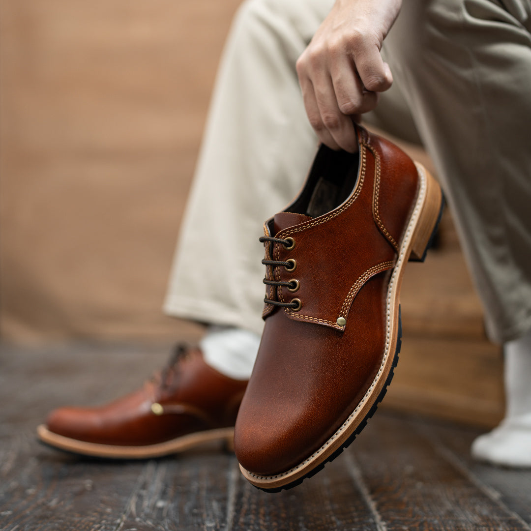 Service Shoe (Saddle Tan) Goodyear Welted
