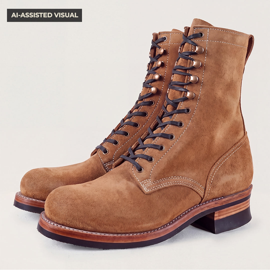 Boots (Wheat Roughout) Leather - Vault