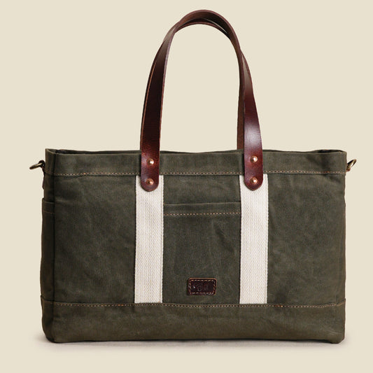 Utility Tote Bag ( Forest Green )