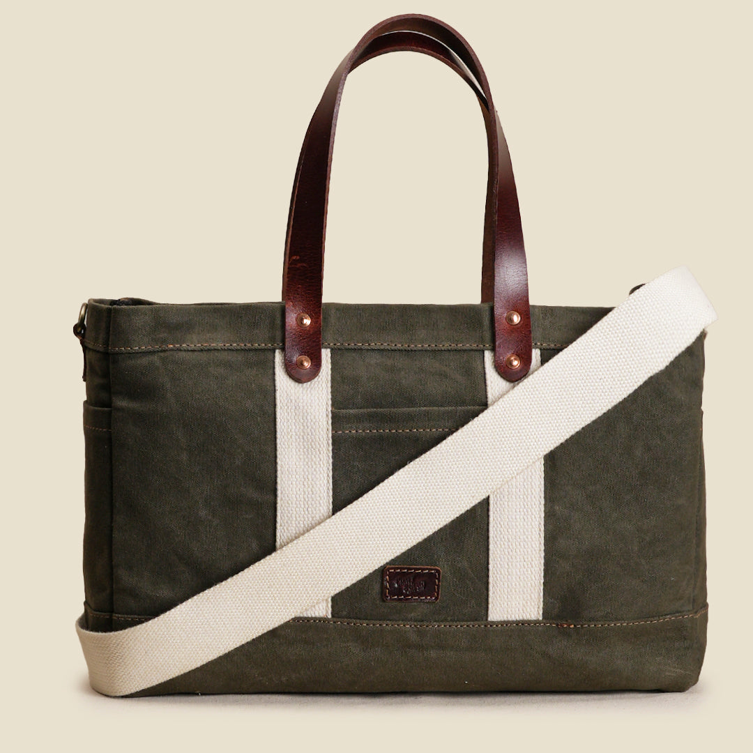 Utility Tote Bag ( Forest Green )