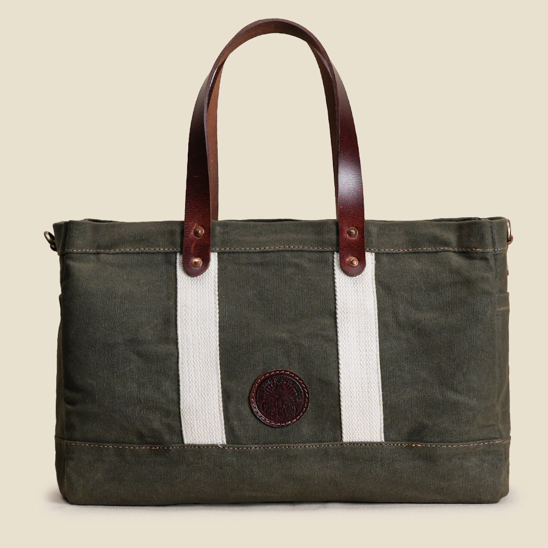 Utility Tote Bag ( Forest Green )