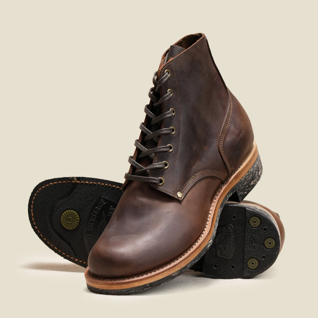 M-43 Boot 6" (Vintage Brown) Goodyear Welted