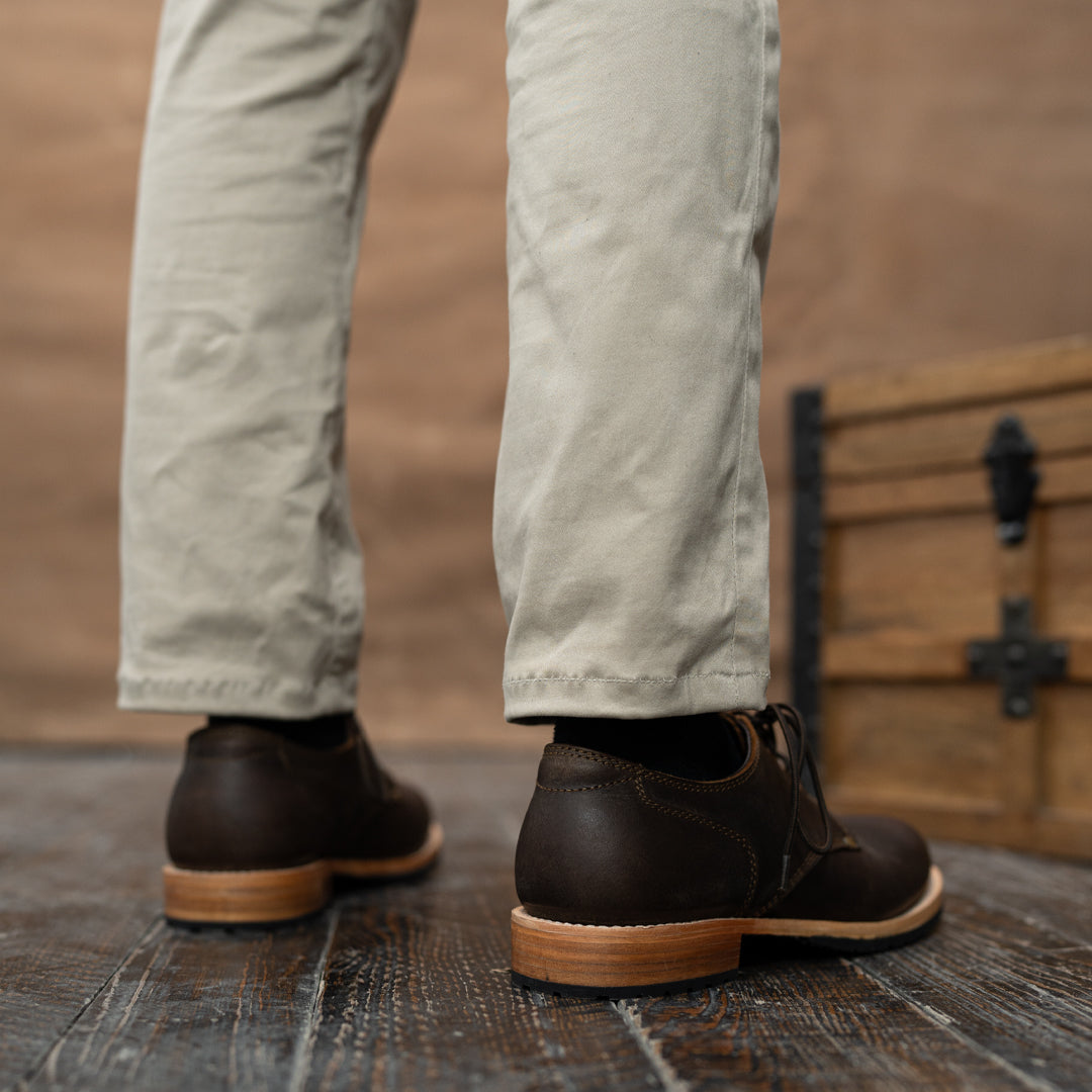 Service Shoe (Vintage Brown) Goodyear Welted