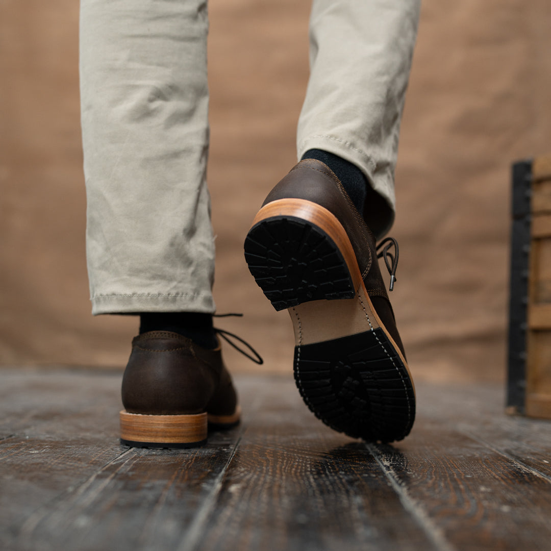 Service Shoe (Vintage Brown) Goodyear Welted