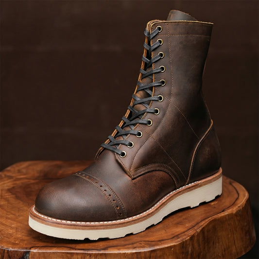Hell Jumper Boots ( Vintage Brown ) with EVA Sole