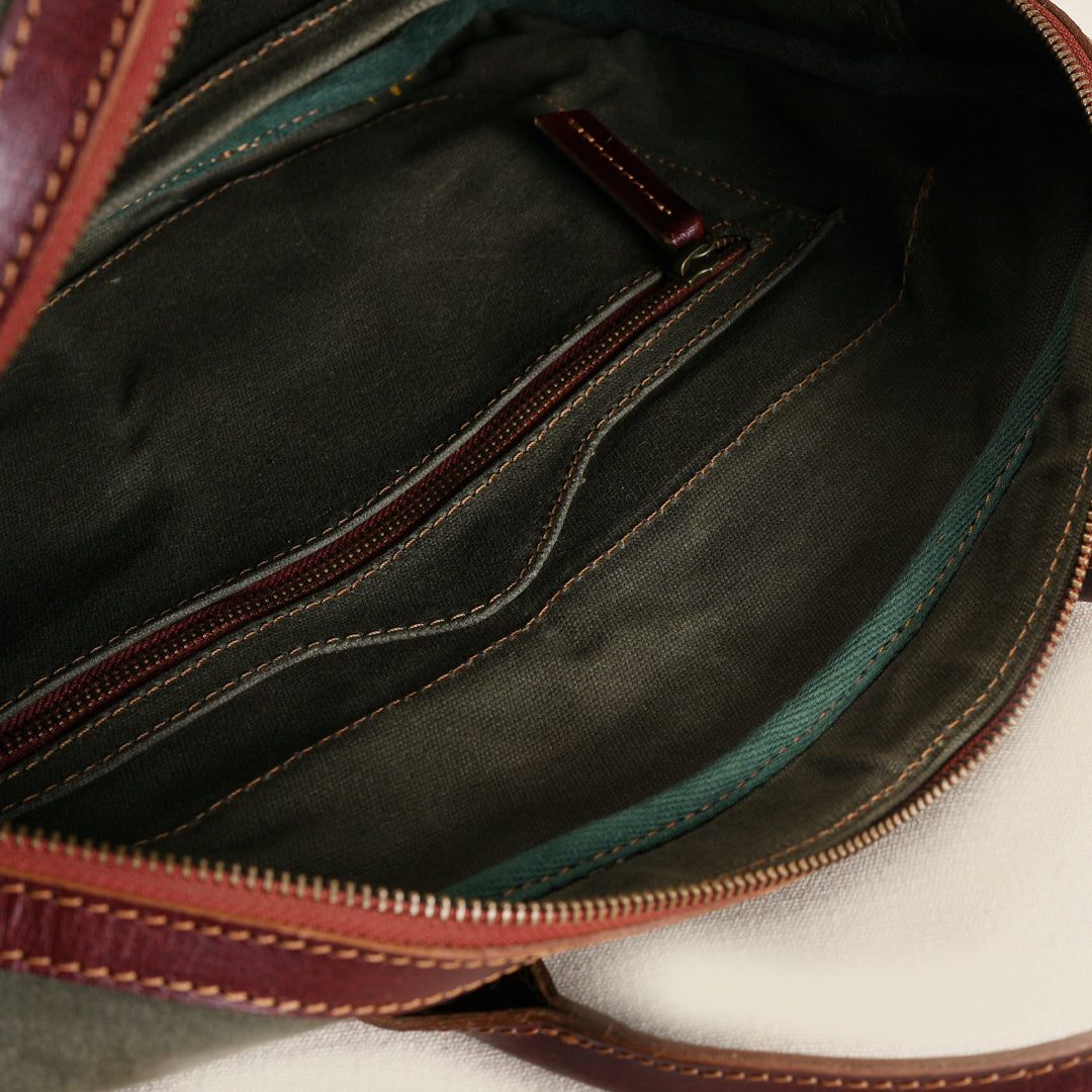 Heritage Briefcase ( Forest Green )